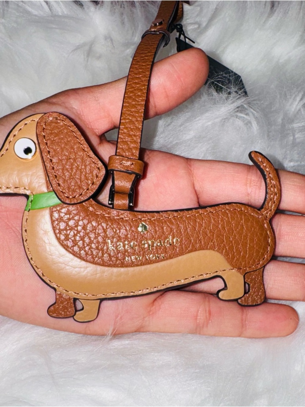 🐶 Kate Spade Dachshund Bag Charm – Certified Purse Bestie 💅✨ - Picture 6 of 8